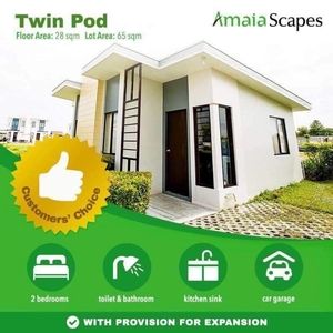 2 Bedrooms Amaia Scapes Trece Martires Cavite House and Lot