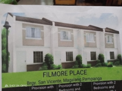 Affordable 2-Storey Townhouse Situated in San Vicente, Magalang, Pampanga