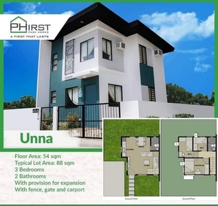 For Sale: Unna Single Attached House at PHirst Park Homes Magalang in Pampanga