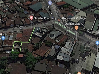 Residential Lot For Sale in Malanday, Lamuan, Marikina city