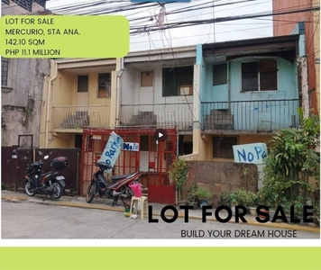 Residential Lot For Sale - Sta. Ana, Manila City