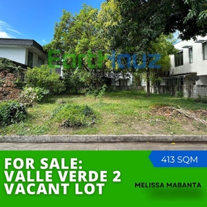 Valle verde vacant lot for sale