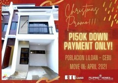 Affordable Almost RFO Townhouse in Liloan Cebu city