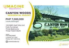 FULLY FURNISHED CANYON WOODS VILLA BESIDE GOLF CLUBHOUSE