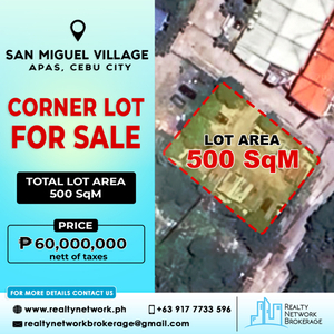 Lot For Sale In Apas, Cebu