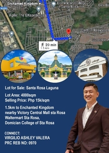 Lot For Sale In Santa Rosa, Laguna