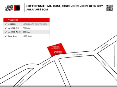 1068 SqM Lot for Sale in Maria Luisa Park on Carousell