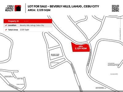 2129 Lot for Sale in Beverly Hills Lahug on Carousell