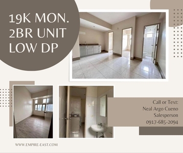 2BR UNIT RESERVE NOW 19K MON. LIPAT AGAD RENT TO OWN CONDO IN SAN JUAN on Carousell