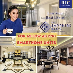Affordable Pre-Selling Studio and 1 Bedroom Condo Unit for sale in Ortigas Centar Pasig at The Sapphire Bloc Near Mearlco and ADB on Carousell