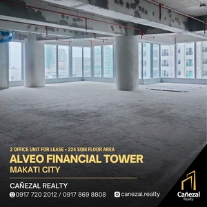 Alveo Financial Tower Corner Unit Total of 224 SQM Floor Area For Lease on Carousell