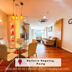 Beautifully Decorated Interiors 2 Bedroom Unit for Sale in Galleria Regency