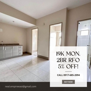 BEST PROMO 2BR LIPAT AGAD 19K MON. RENT TO OWN CONDO IN SAN JUAN on Carousell