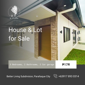 Brand new House & Lot for Sale in Better Living