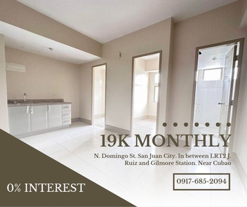 CALL NOW! 19K MON. 2BR LIPAT AGAD RENT TO OWN CONDO IN SAN JUAN on Carousell