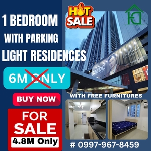 Condo For Sale in Boni Mandaluyong! 1BR with Parking SMDC Light Residences on Carousell