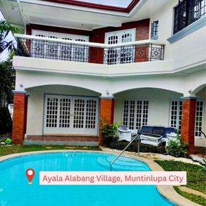 FOR LEASE! House and Lot in Ayala Alabang Village