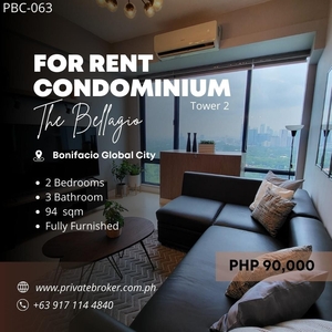 For Rent 2 Bedroom in Bellagio on Carousell