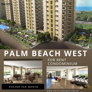 For Rent 2 Bedroom with balcony in Palm Beach West Condominium on Carousell