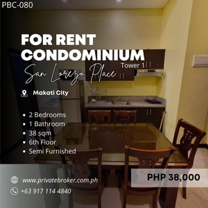 For Rent 2 Bedrooms in San Lorenzo Place on Carousell