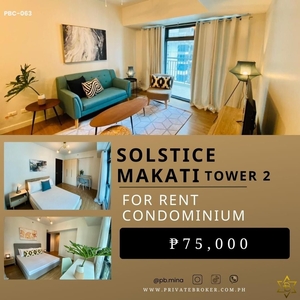 For Rent: 2 Bedrooms in Solstice Makati Tower 2 on Carousell