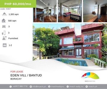 For Rent: 3BR House and Lot at Malay Boracay