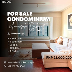 For Sale 1 Bedroom in Amorsolo Rockwell on Carousell