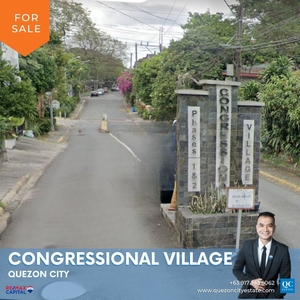 For Sale: House and Lot located in Congressional Village