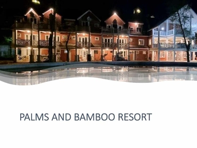 FOR SALE Palms and Bamboo Resort Bagong Kalsada Street