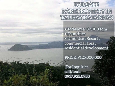 FOR SALE RARE PROPERTY IN TALISAY BATANGAS on Carousell