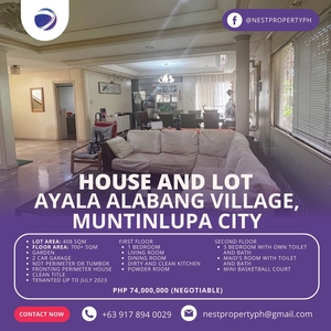 House and Lot Ayala Alabang Village