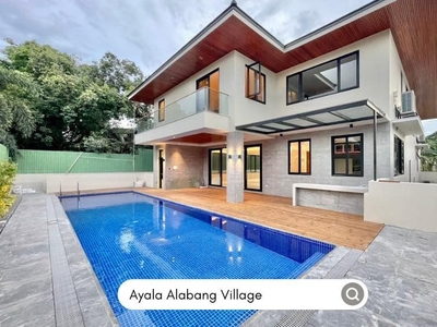 House and Lot For Sale Ayala Alabang Village Muntinlupa with Pool on Carousell