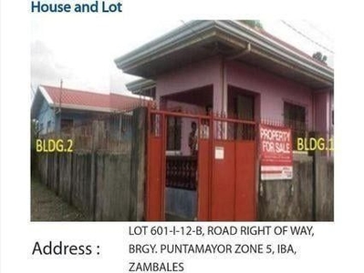 House and Lot For Sale in LOT 601-I-2-B