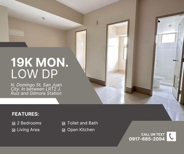 INVEST 2BR LIPAT AGAD 19K MON. RENT TO OWN CONDO IN SAN JUAN on Carousell