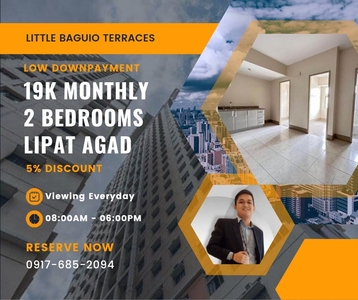 LIMITED 2BR 19K MON LIPAT AGAD RENT TO OWN CONDO IN SAN JUAN on Carousell