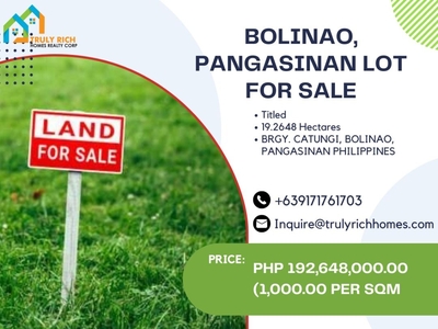 LOT FOR SALE IN BOLINAO PANGASINAN on Carousell