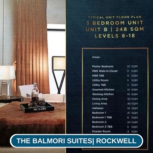 LUXURY 3BR CONDO UNIT FOR SALE IN THE BALMORI SUITES ROCKWELL MAKATI on Carousell
