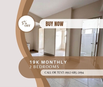 MABABANG DP 19K MON. 2BR LIPAT AGAD RENT TO OWN CONDO IN SAN JUAN on Carousell