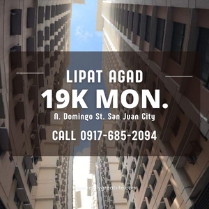 NEW 19K MONTHLY 2BR LIPAT AGAD RENT TO OWN CONDO IN SAN JUAN on Carousell