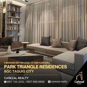 Park Triangle Residences in BGC Taguig 2 Bedroom Unit at 97 SQM in 8th Floor For Lease on Carousell