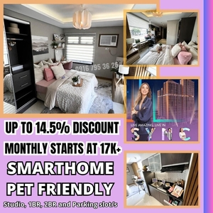Pre-Selling Pet Friendly 2 bedroom condo with balcony for sale in C5 Pasig near BGC at Sync Residences - N Tower on Carousell