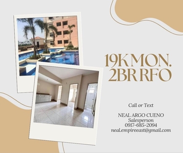 RESERVE 2BR LOW DP 19K MON. LIPAT AGAD RENT TO OWN CONDO IN SAN JUAN on Carousell