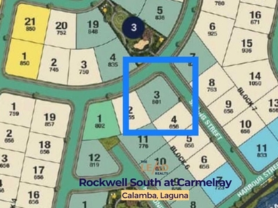 Residential Lot FOR SALE in Rockwell South at Carmelray Calamba Laguna on Carousell