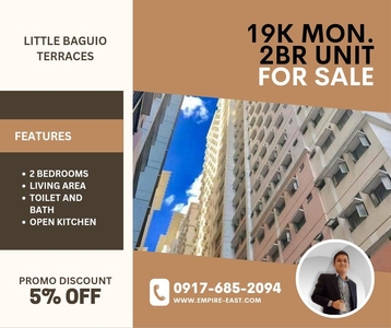 RFO! QUALITY 2BR 19K MON. LIPAT AGAD RENT TO OWN CONDO IN SAN JUAN on Carousell