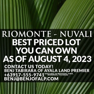 Riomonte Nuvali Lot for Sale by Ayala Land Premier on Carousell