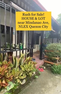 Rush For Sale House & Lot near NLEX Mindanao ave ext. Valenzuela City