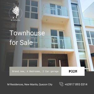 Rush Sale 4BR Townhouse in M Residences