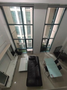 Semi Furnished 1 Bedroom Loft Type For Lease at Eastwood Le Grand QC on Carousell