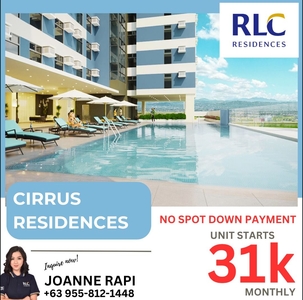 Studio unit Pre-selling condo in for sale in Bridgetowne Cirrus Residences on Carousell
