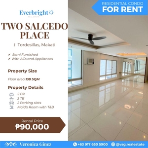 Two Salcedo Place Makati | 2BR Unit For Rent on Carousell